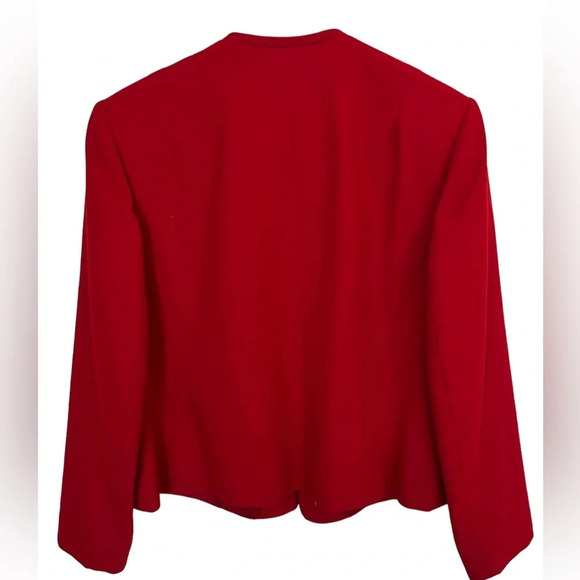 Pendleton Red Wool Vintage Blazer - Picture 3 of 4